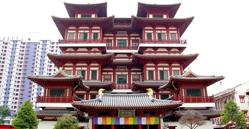 新加坡佛牙寺龙华院 - 新加坡旅游景点