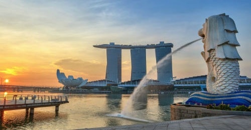 鱼尾狮公园 - 新加坡旅游景点