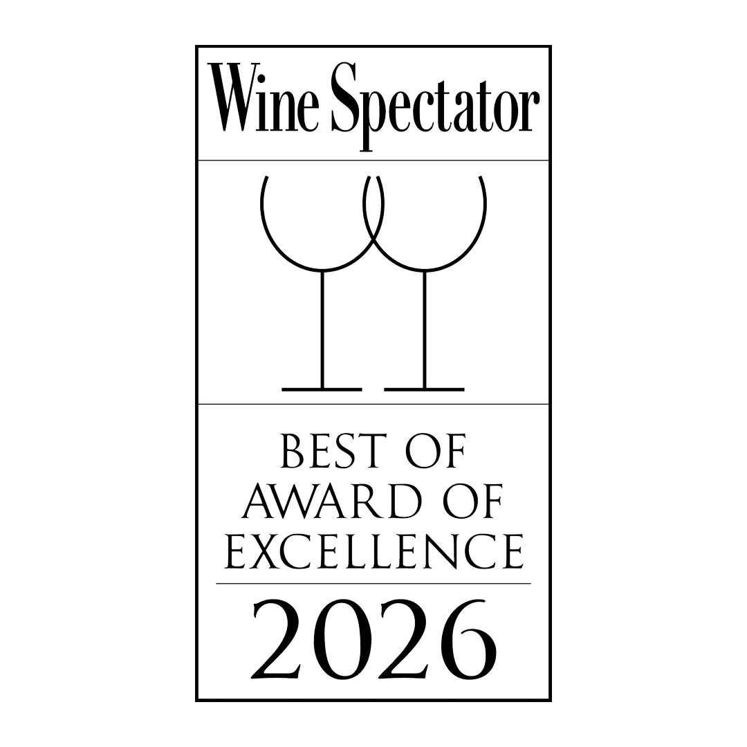2023 – 2026 Wine Spectator Award: 最佳卓越奖