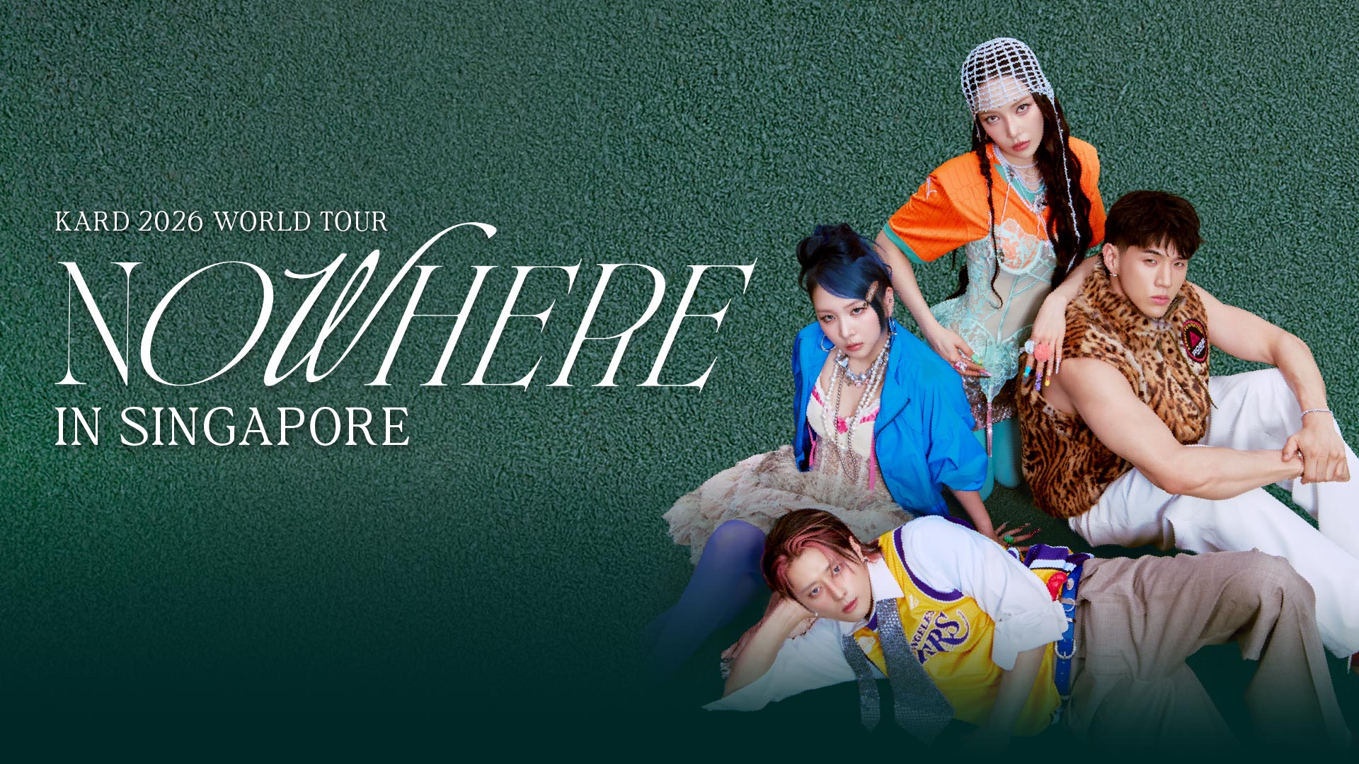 K-pop 组合 KARD 2026 World Tour ‘Now Here’ in Singapore 将于 2026 年 9 月 27 日在金沙剧院举行