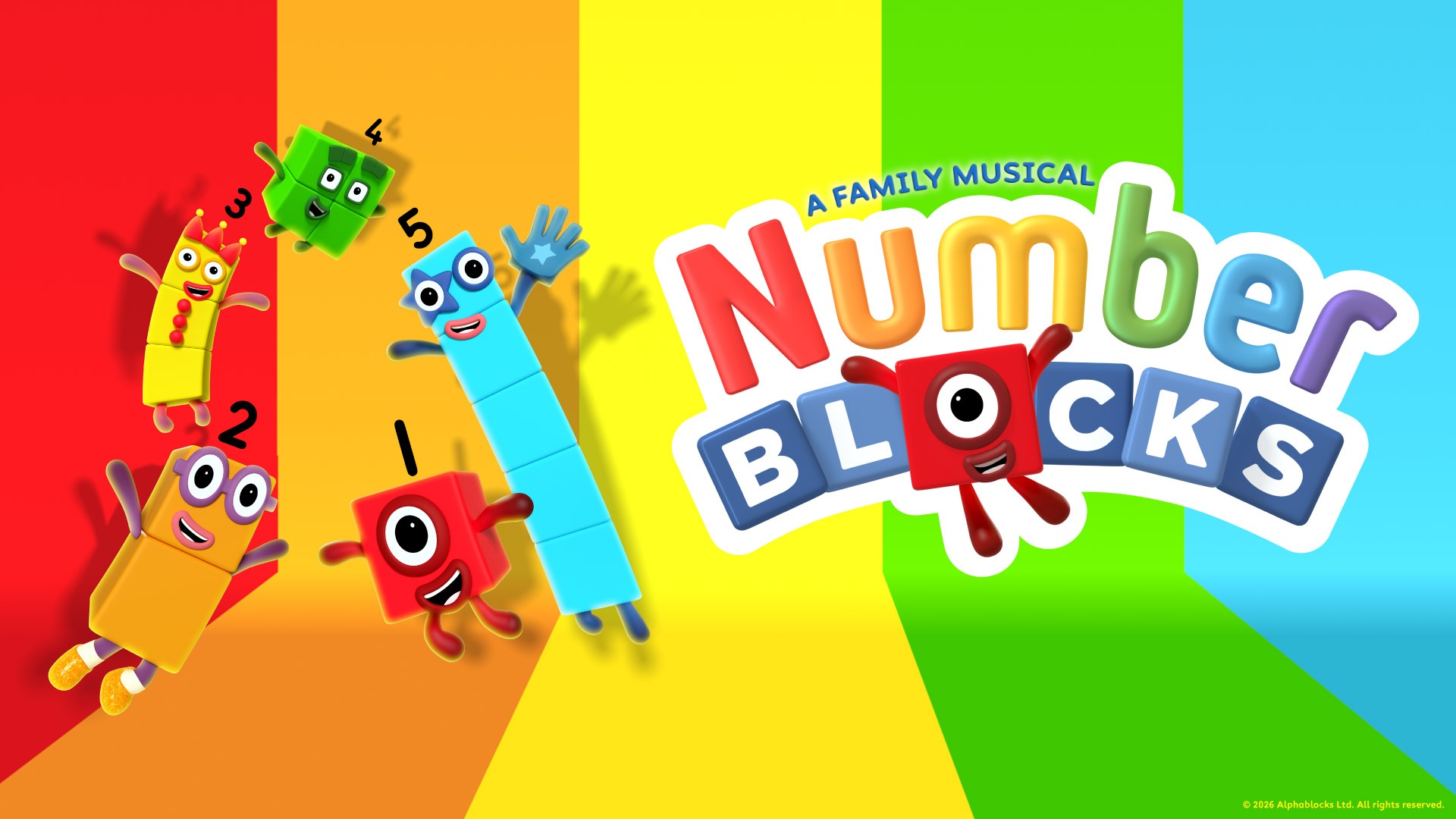 《Numberblocks》——周末在新加坡必看的合家欢音乐剧