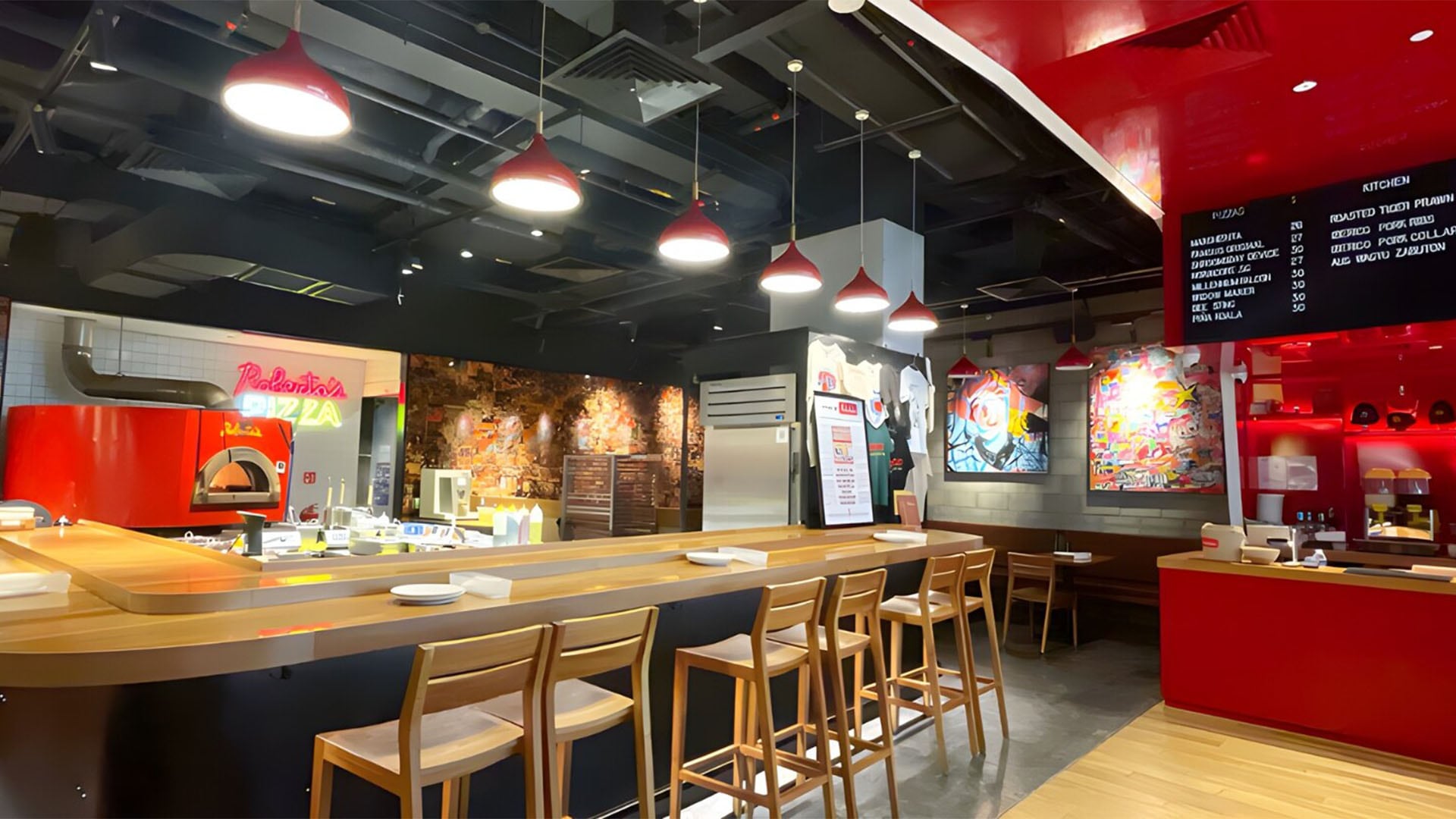 滨海湾金沙 Roberta's Pizza 意大利比萨店的质朴魅力