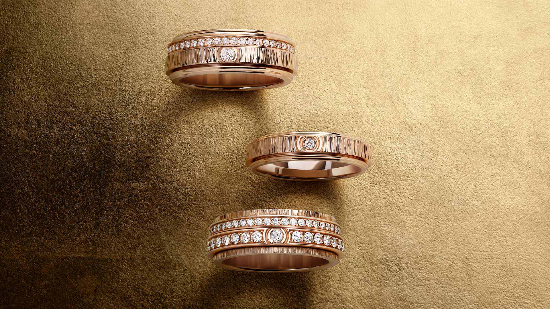 新加坡知名奢华珠宝品牌 Piaget 的黄金钻石级戒指