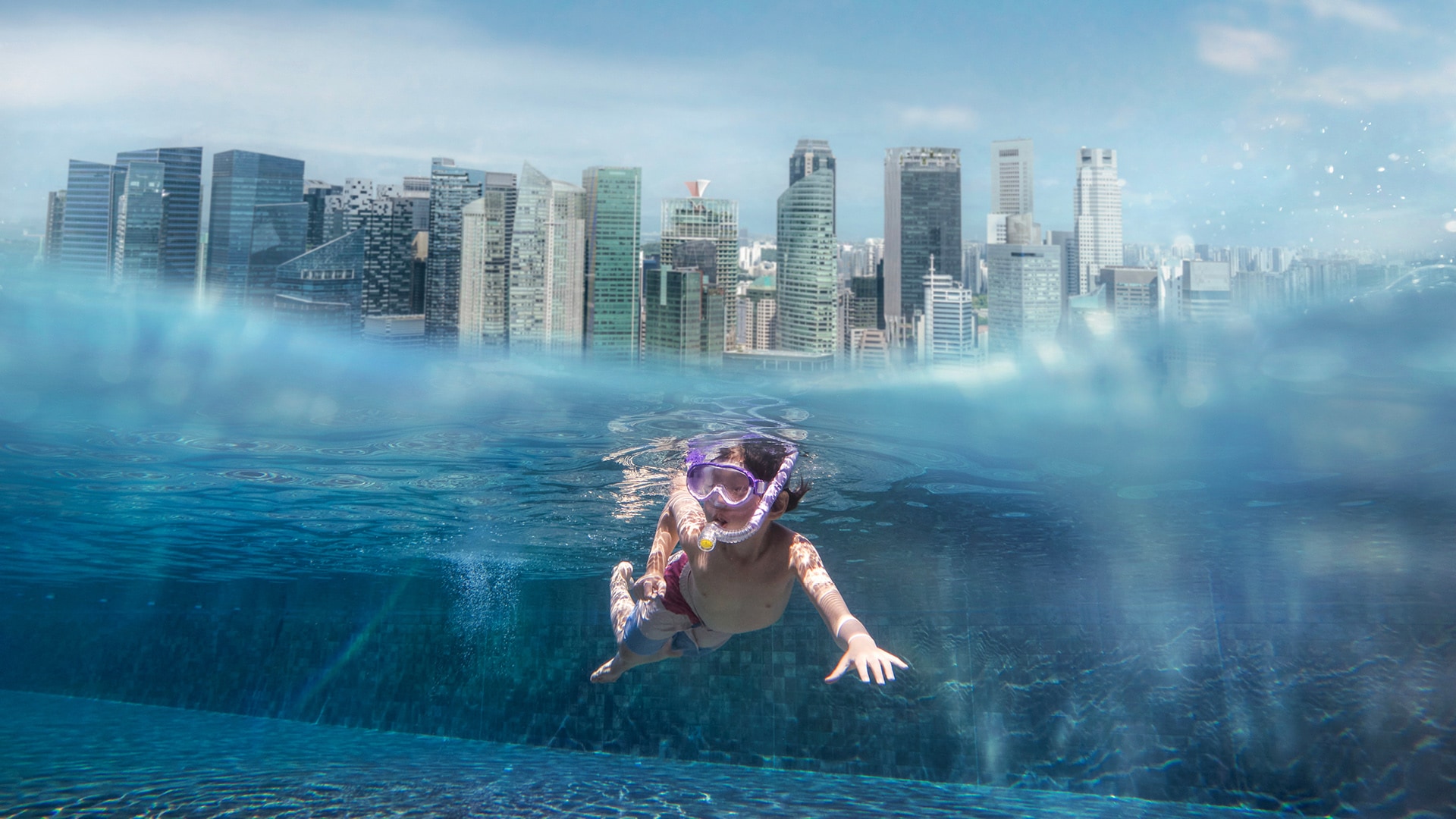 SkyPark Infinity Pool