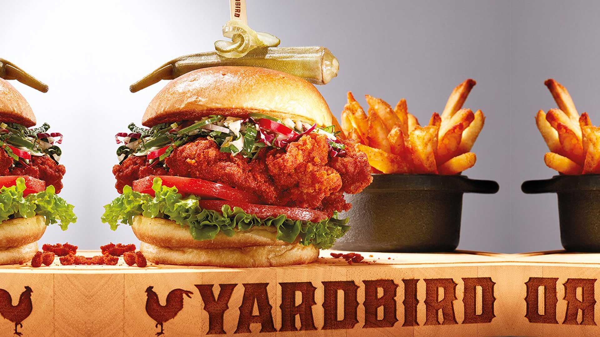 Yardbird 炸鸡三明治