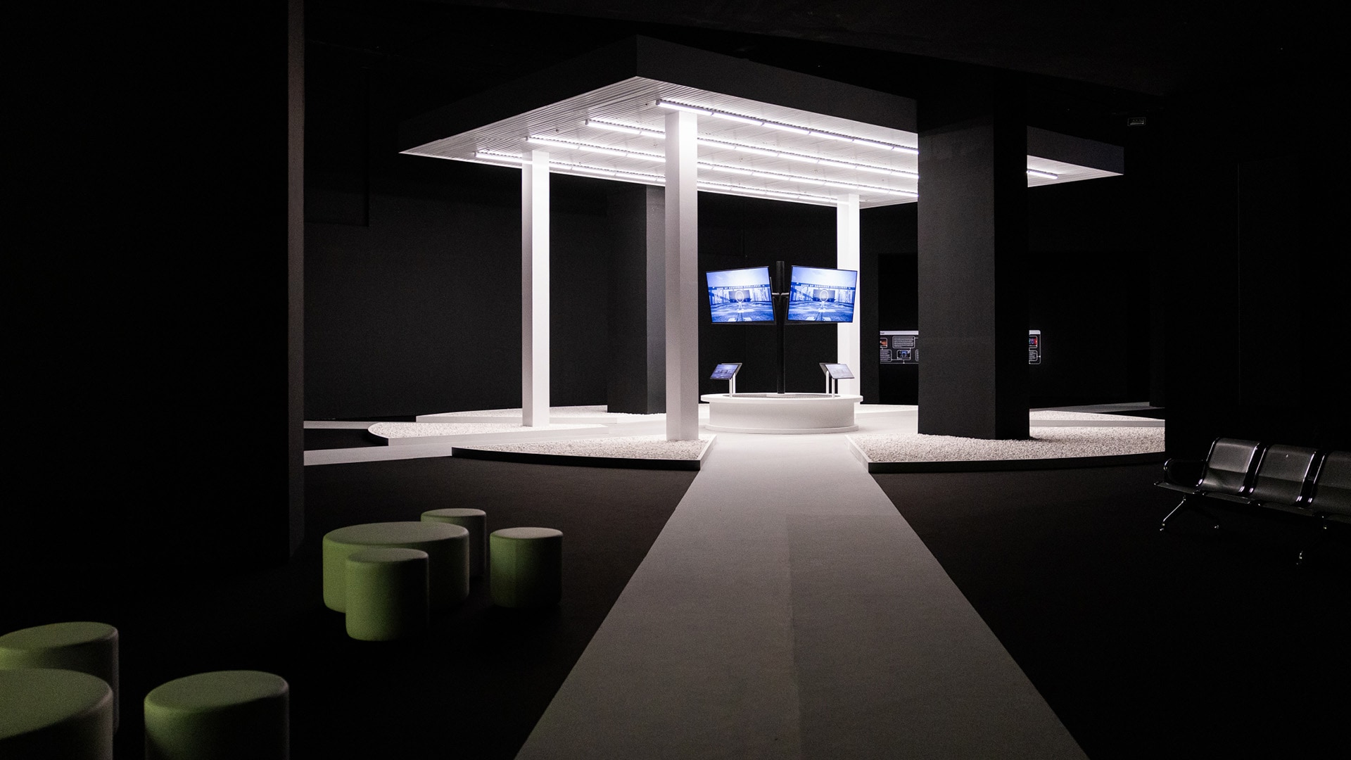 Step into the training facility