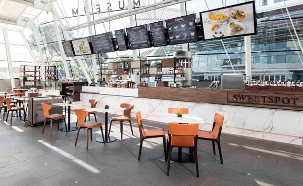 咖啡厅和精品店