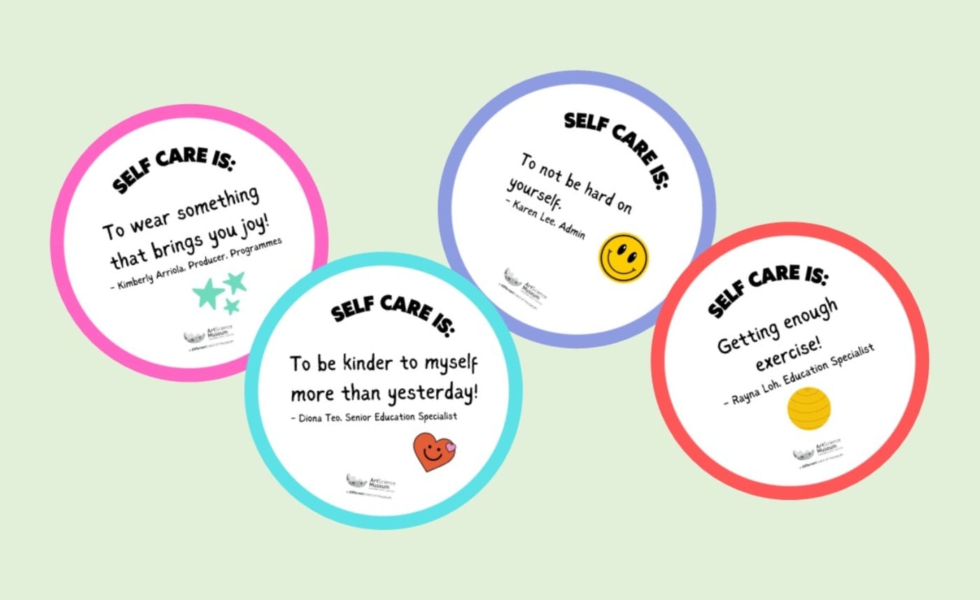 Self-Care Messages: From Us to You