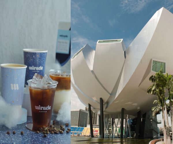 JJ Lin's Miracle Coffee pop-up at Marina Bay Sands