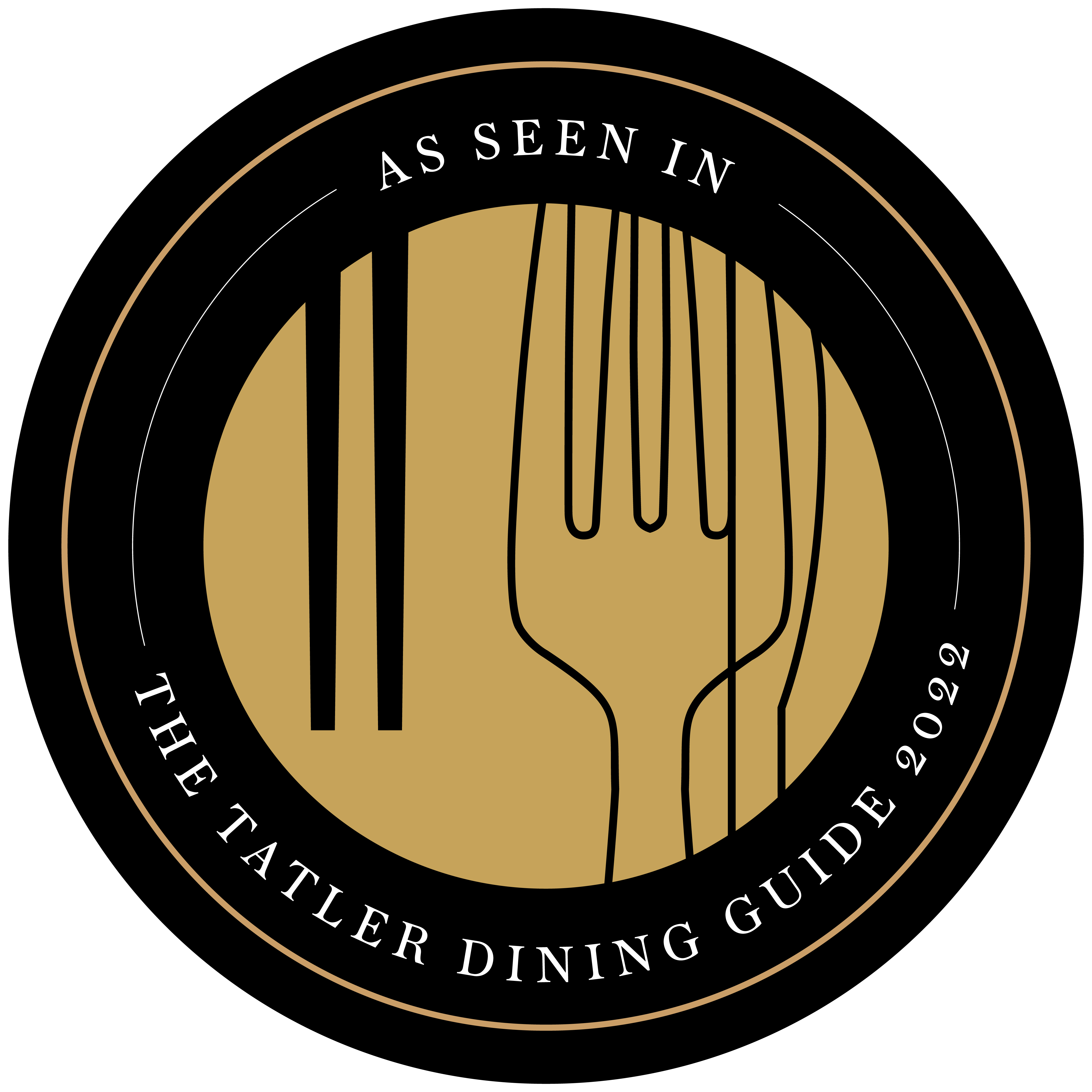 Tatler Dining Guide 2022 上榜 