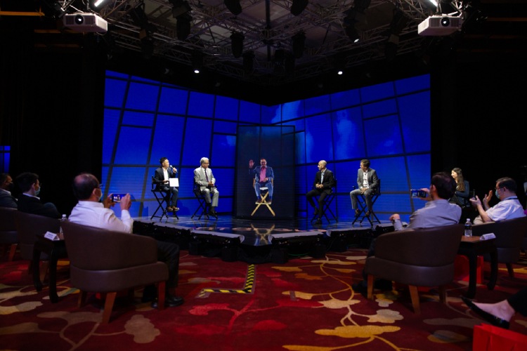 Marina Bay Sands’ state-of-the-art Hybrid Broadcast Studio