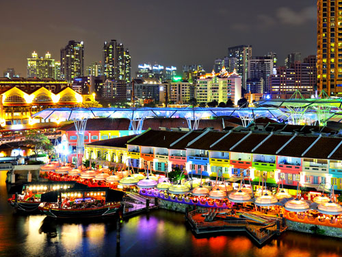 新加坡五日游 - 克拉码头