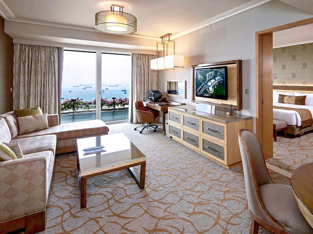 新加坡滨海湾金沙酒店的家庭休息室