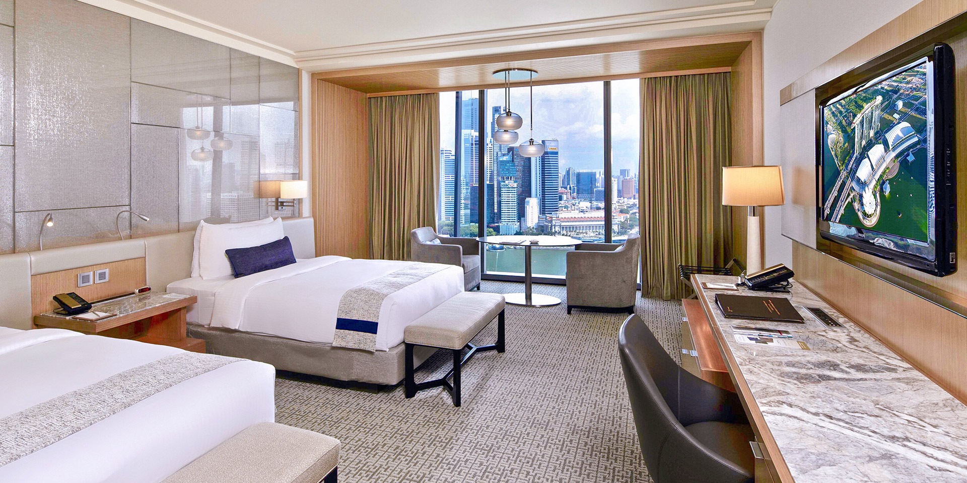 滨海湾金沙尊贵客房 - 新加坡金沙酒店房间图片