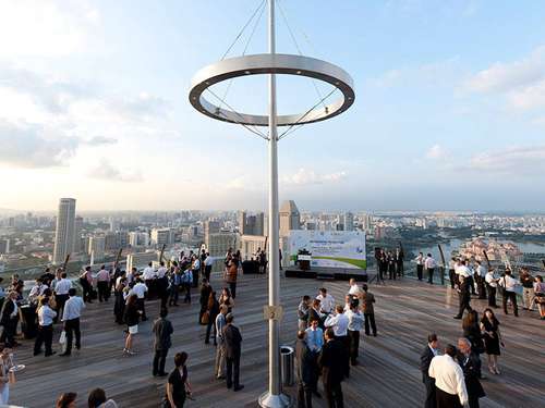 Event at Sands SkyPark Observtion Deck - Meetings at Marina Bay Sands