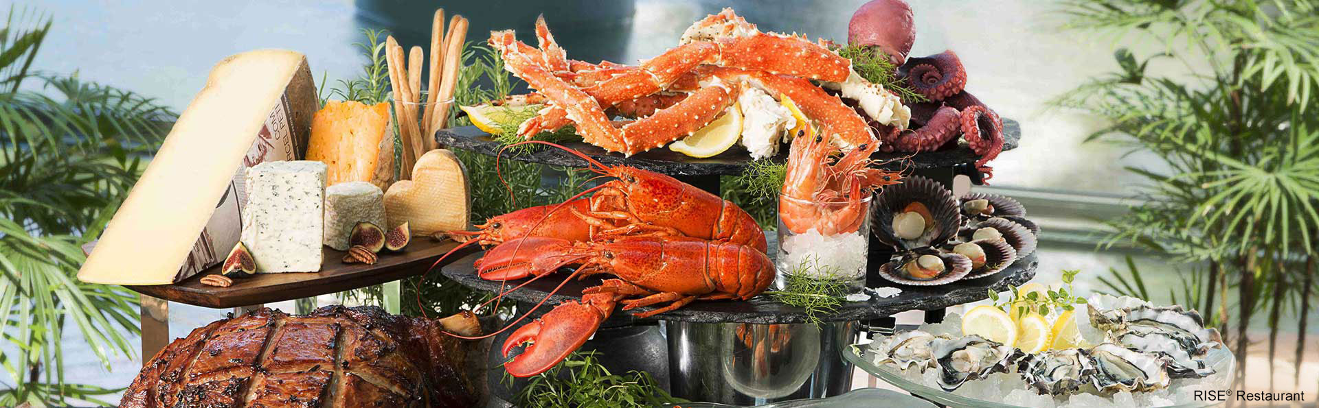 新加坡美食 - 滨海湾区域 - RISE海鲜自助餐厅