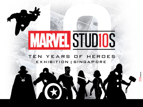 MARVEL STUDIO 10 Years of Hero Exhibition at Marina Bay Sands 滨海湾金沙“漫威影业:十年英雄”展