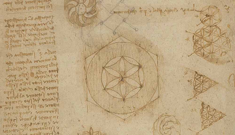 “Star” of Bisangoli 列奥纳多·达·芬奇《大西洋古抄本》(Codex Atlanticus) 约 1517—18 F.459 正面