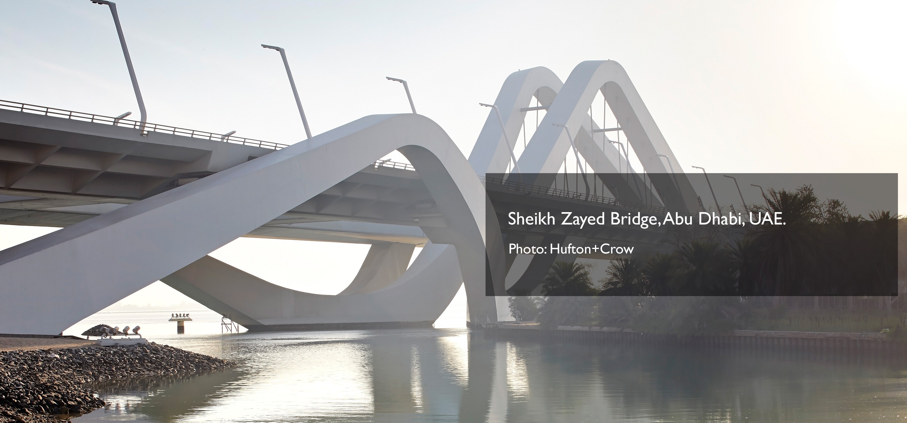 ZHA-谢赫·扎耶德大桥-Hufton+Crow