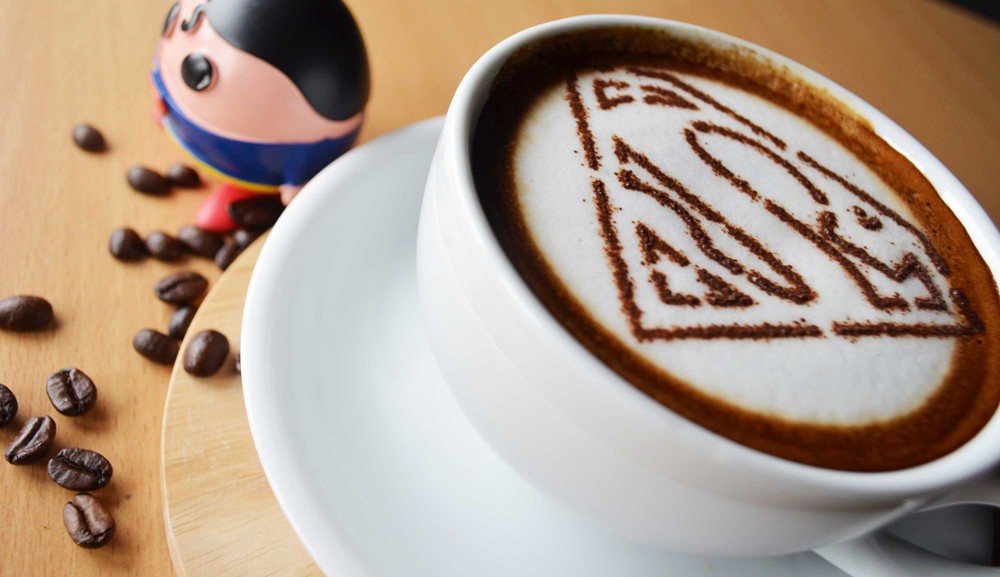 DC漫画超级英雄咖啡屋 - 超人的美式咖啡