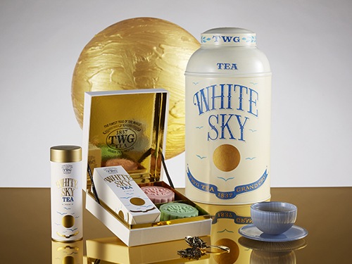 TWG Tea 白色天空茶韵月饼系列礼献金秋