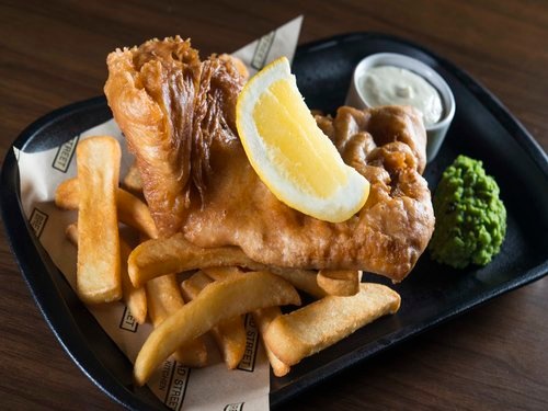 Bread Street Kitchen Fish and Chips Day at Marina Bay Sands