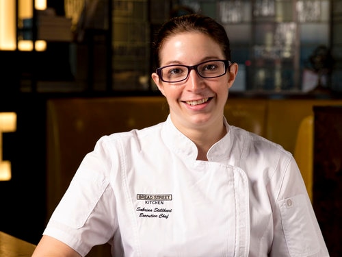 Bread Street Kitchen 的行政总厨 Sabrina Stillhart
