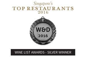 Wine List Awards - Silver Winner