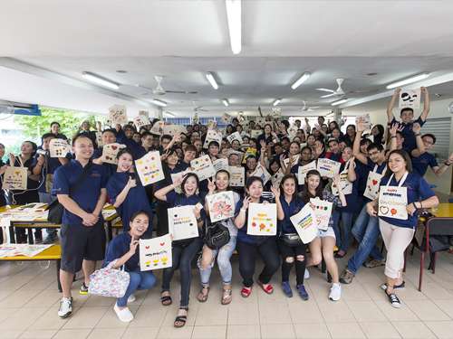 Sands for Singapore volunteers