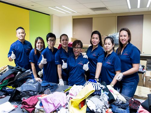 Sands for Singapore volunteers