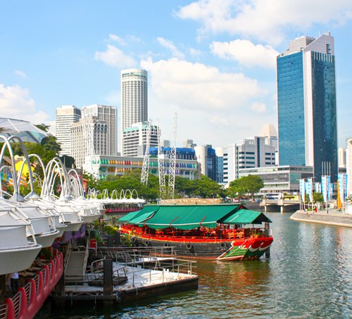 新加坡克拉码头 - 贩船 - 新加坡旅游景点
