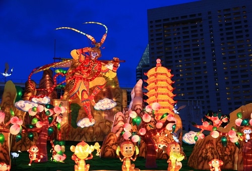 新加坡春节旅游 - 艺妆大游行