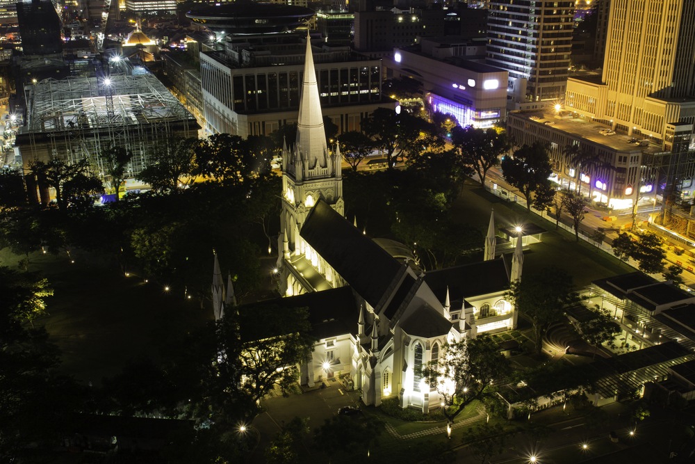 新加坡文化景点 - 圣安德烈教堂
