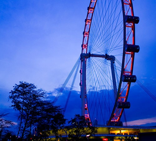 新加坡摩天轮 - 新加坡旅游景点