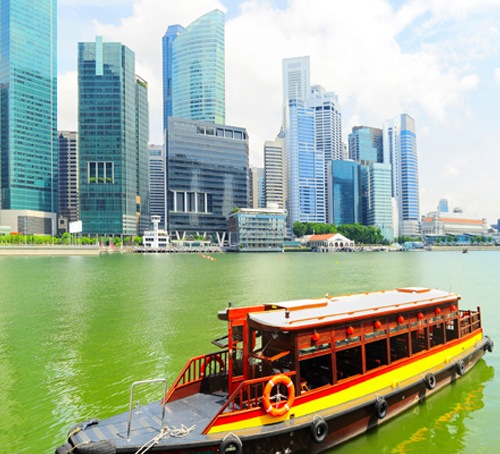 新加坡河泛舟
