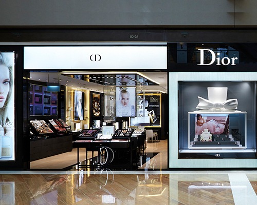 滨海湾金沙购物商城的 Parfums Christian Dior