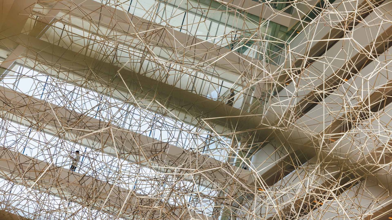 People enjoying the immersive experience at ArtScience Museum, Singapore