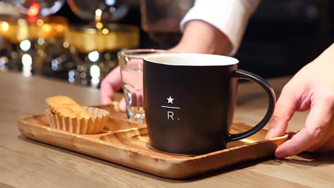 Coffee from Starbucks Reserve, a casual dining spot in Singapore