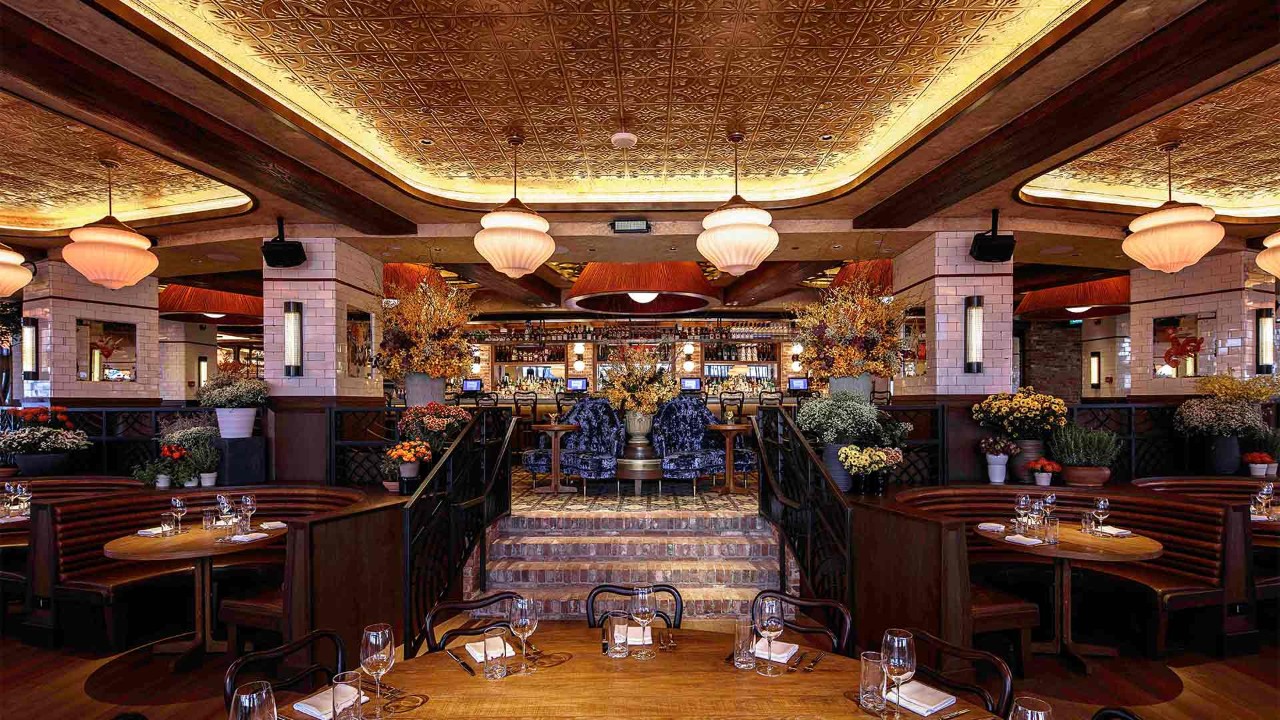 Main dining hall of LAVO, a restaurant with a choice of private dining and events in Singapore