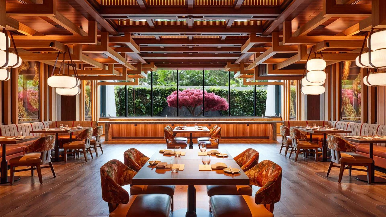 Main dining hall at Wakuda Singapore, a restaurant in Singapore with private events booking
