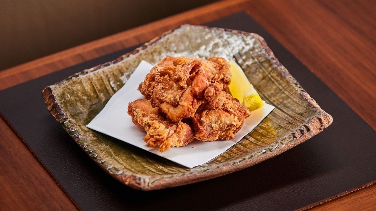 Fried Chicken Karaage at Waku Ghin